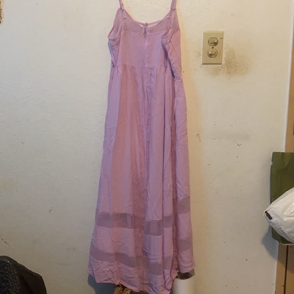 Ali & Kris High-Lo Lavender Midi Dress (L) - Picture 4 of 10